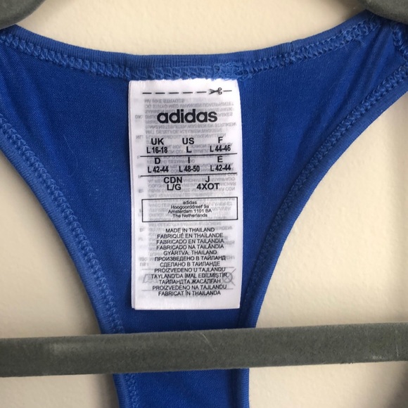 adidas Racerback Sports Bra - Picture 3 of 4